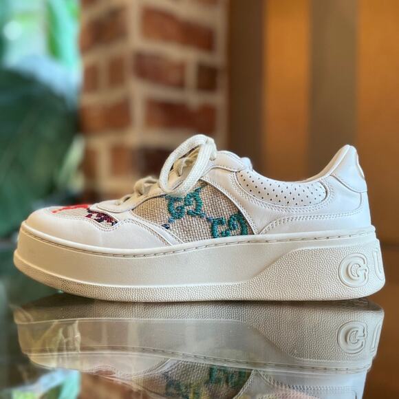 GUCCI Mulitcolor GG Canvas Sneakers SZ 39 ( 9 US) - Picture 1 of 12